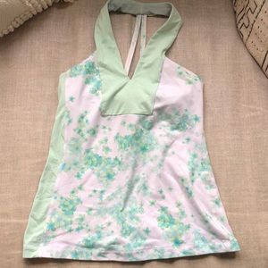 Floral workout top